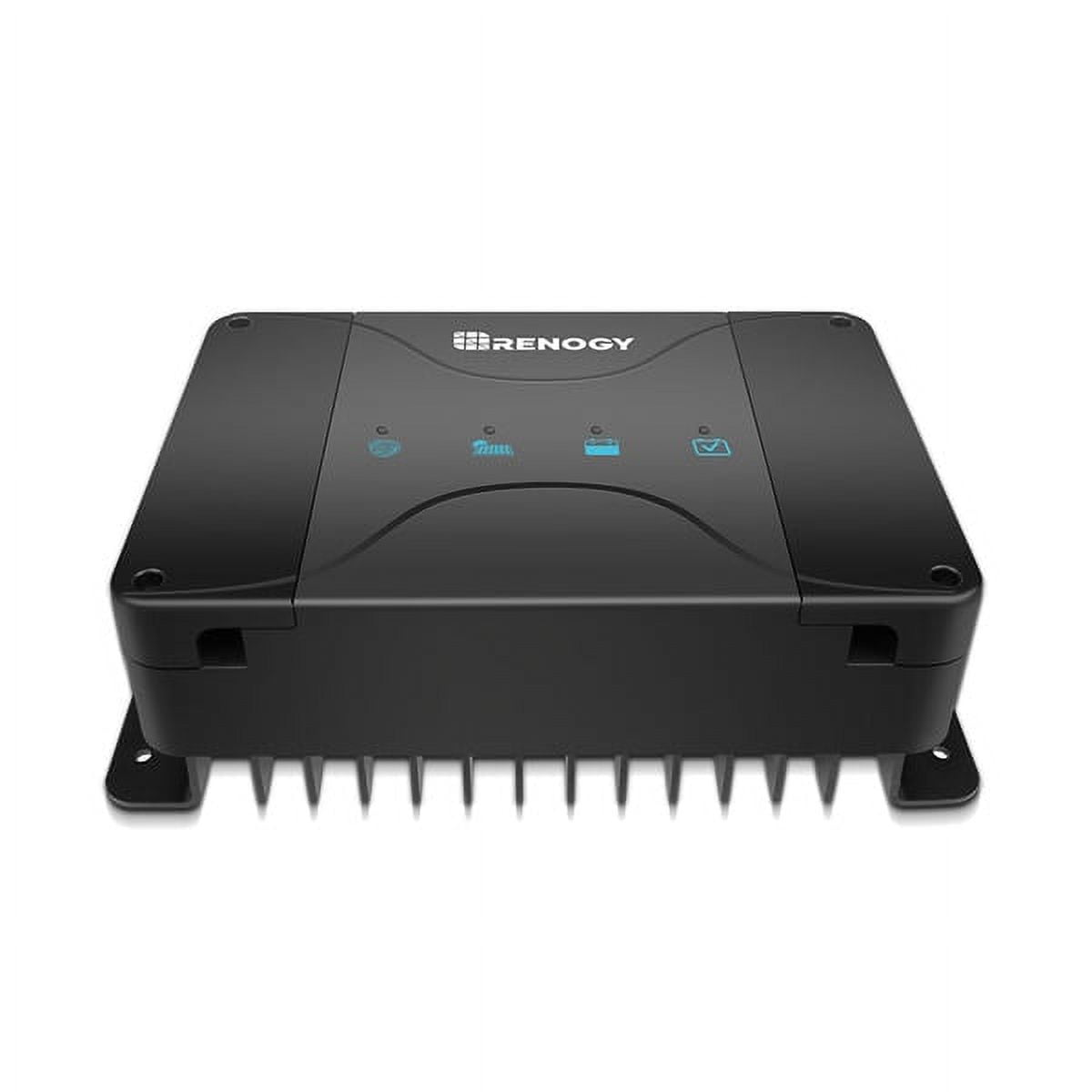 Renogy 12V 30A DC On-Board Charger with MPPT for Flooded, Gel, AGM and Lithium Batteries for Solar Panel System