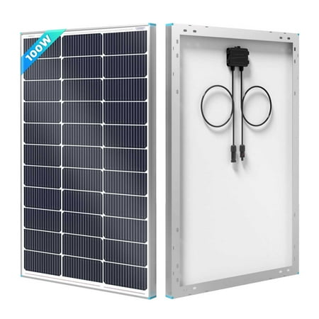 Renogy 16BB N-Type 100 Watt Solar Panel 12V, 25% High-Efficiency, Solar Panel for Power Station, RV, Cabin, Off-Grid Applications price history and forecast - RENOGY RSP100DC