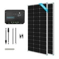 thumbnail image 1 of Renogy 200 Watt 12 Volt Solar Panel Kit, 30A MPPT Charge Controller, Mounting Z Brackets, Cable, Adaptor Kit for RV, Boats, Trailer, Camper, Marine, Off-Grid System, 1 of 3
