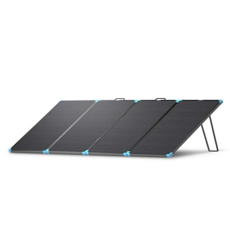 Renogy - 220-Watt Monocrystalline Lightweight Solar Panel Suitcase, 16BB N-Type Waterproof for RV Camping, Portable, Foldable - Black