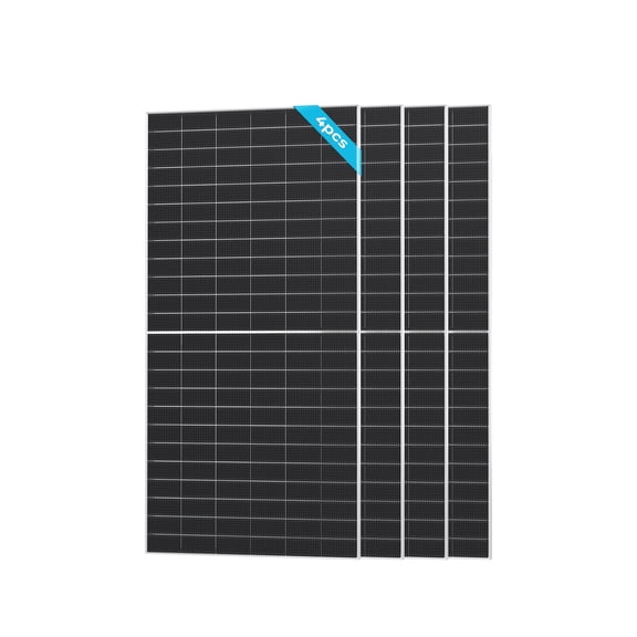 Renogy 2Pack 200W 12V Anti-Shading Solar Panel ShadowFlux, 16BB N-Type, 25% High-Efficiency & Anti-Shading, IP67 Waterproof, Lightweight for RV/Pickup/SUV Charging