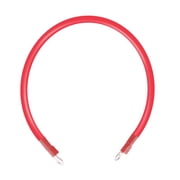 Renogy 1ft 10AWG ANL Fuse Cable with Double Ring Terminals for 3/8 in Lugs
