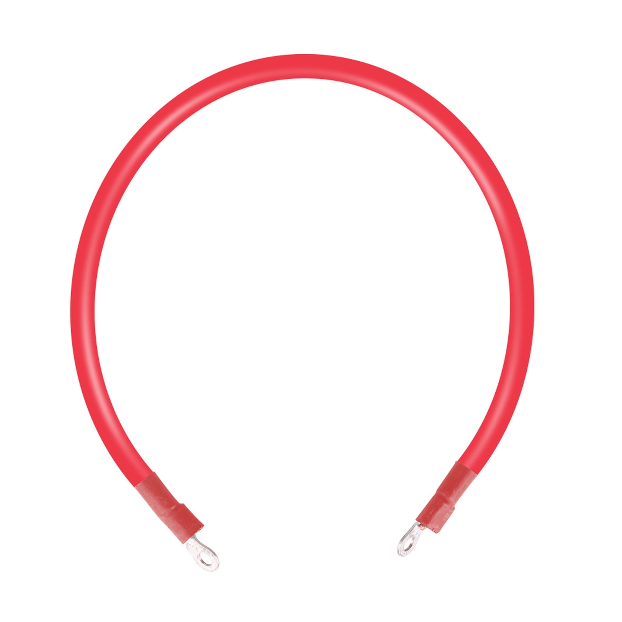 Renogy 2ft 10AWG ANL Fuse Cable with Double Ring Terminals for 3/8 in