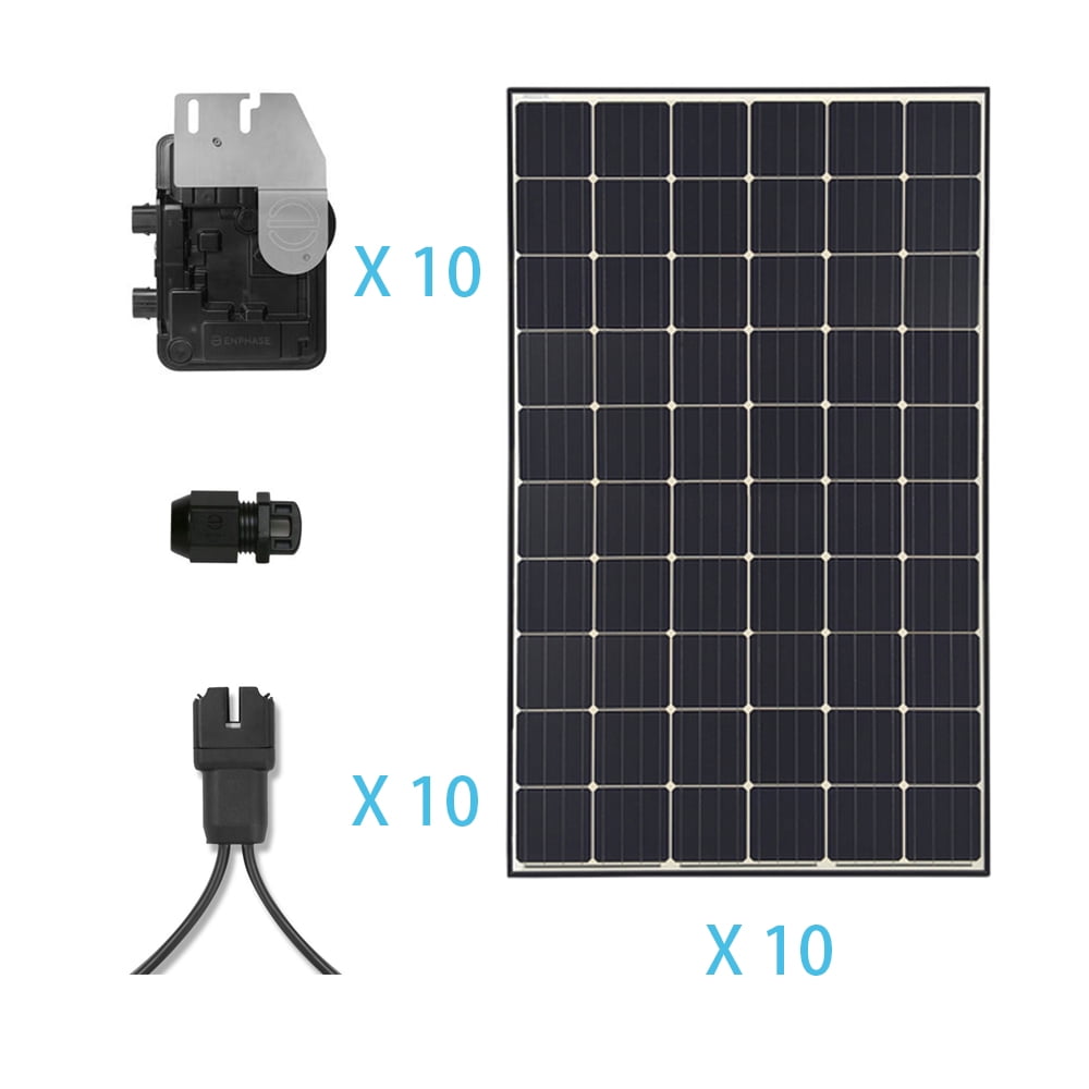 Renogy 1.8KW Grid-Tied Monocrystalline Solar Kit with 6 Pcs 300W