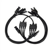 Renogy 4 to 1 Solar Branch Connectors MFFFF-FMMMM Pair