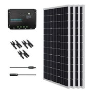 Renogy 400W 12V Solar Panel Monocrystalline Bundle Kit for RV/Boat/Cabin/Battery Applications