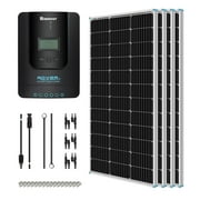 Renogy 400W 12V Solar Panel Monocrystalline Off Grid Starter Kit with 40A Rover MPPT Charger Controller