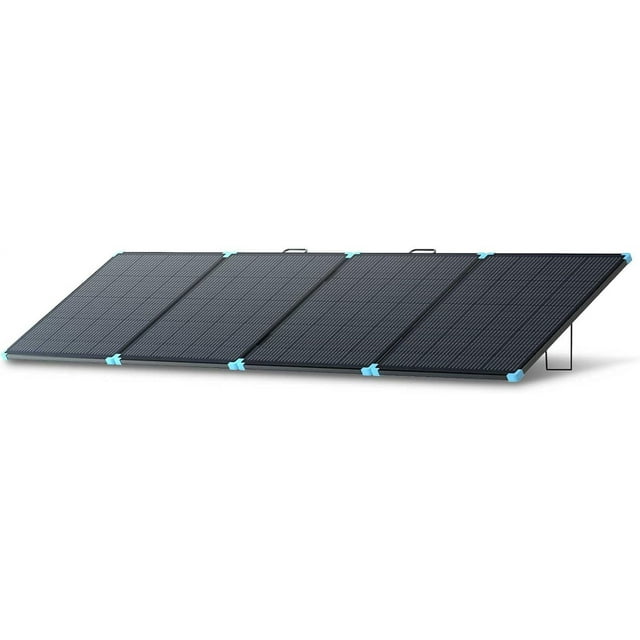Renogy 400W Lightweight Foldable Solar Panel Kit, Portable Solar Generator Charger with MC-4 Output, for Outdoor Camping, RV, Power Station, Home Use, Fast Installation with Sturdy Kickstands