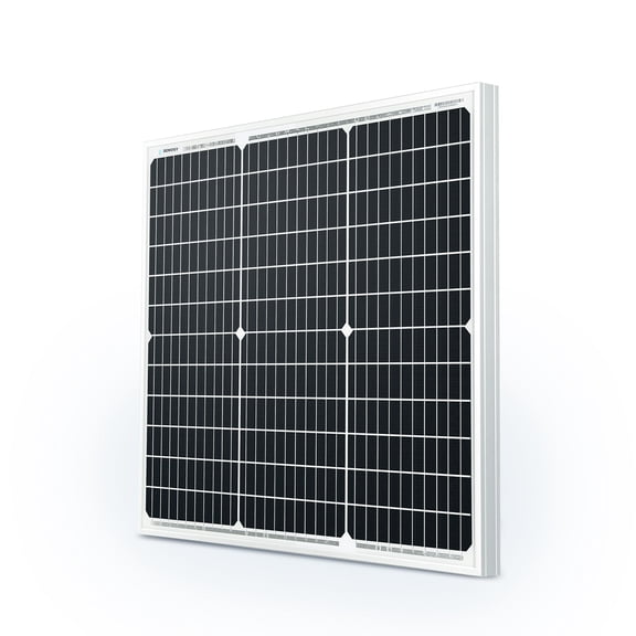 Renogy 50 Watt 12 Volt Monocrystalline Solar Panel for RV, Boat, Pool