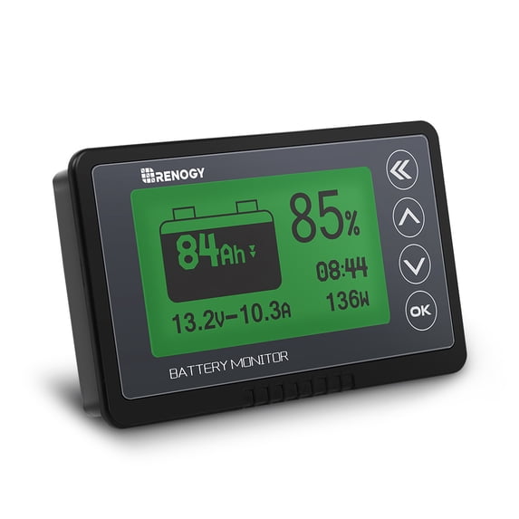 Renogy Battery Monitor, Flooded, 500A