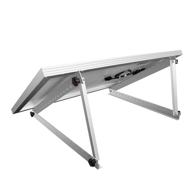 Renogy 50in Adjustable Solar Panel Mount Brackets with Foldable Tilt Legs on Any Flat Surface for RV, Roof, Boat, Any Off-Grid Systems