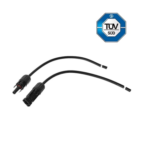 Renogy 9in 12AWG Adaptor Kit - Connecting Solar Panels to Charge Controllers (A Pair)