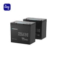 thumbnail image 1 of Renogy Core Mini 12V 100Ah LiFePO4 Lithium Battery 2Pack, Ultra-Compact Size 5000+ Deep Cycle 100A BMS for RV, Marine, Solar System, 1 of 8