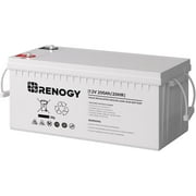 Renogy Deep Cycle AGM Battery 12 Volt 200Ah, 2000A Max Discharge Current, Safe Charge Most Home Appliances for RV, Camping, Cabin, Marine and Off-Grid System, Maintenance-Free