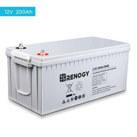 Renogy - Deep Cycle AGM Battery 12 Volt 200Ah