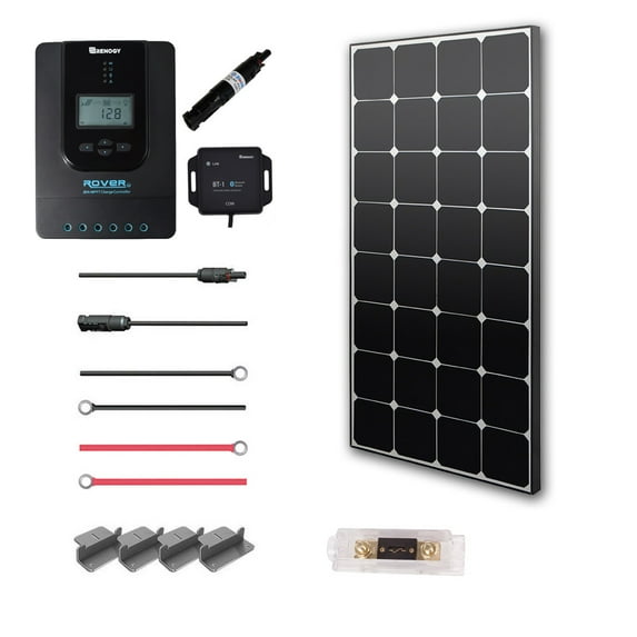 Renogy New 100 Watt 12 Volt Eclipse Solar Premium Kit