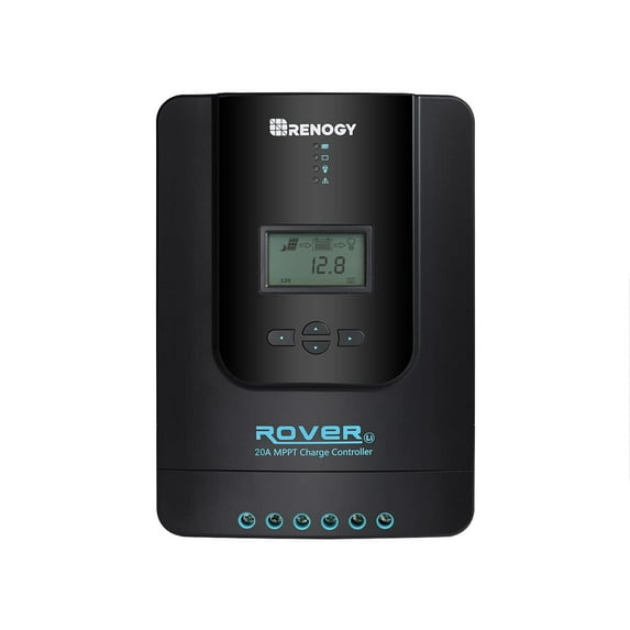 Renogy RNG-CTRL-RVR20 Rover 20 Amp 12V/24V DC Input MPPT Solar Charge Controller
