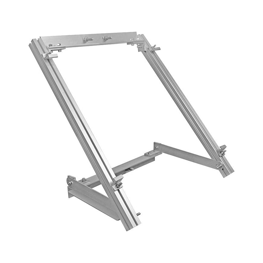 Adjustable Silver Aluminum Solar Panel Mount Bracket