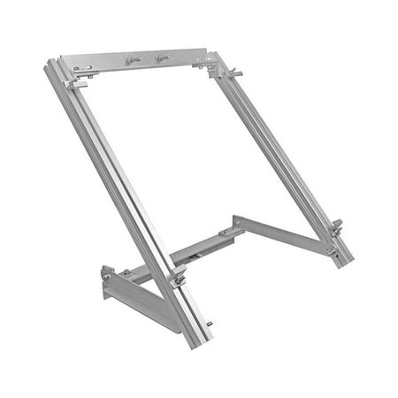 Renogy Solar Panel Side of Pole Mount for 50W/100W Solar Panel (Mount only) for Flat Surface Off-Grid Systems, and Panels Up to 100W