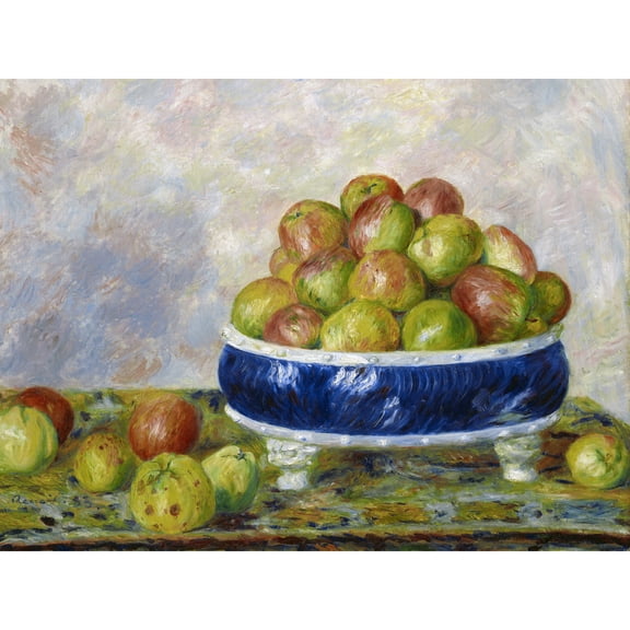 Renoir Apples In A Dish 1883 Painting Extra Large XL Wall Art Poster Print