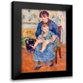 thumbnail image 1 of Renoir, Pierre-Auguste 11x14 Black Modern Framed Museum Art Print Titled - Young Mother 1881, 1 of 5