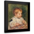 thumbnail image 1 of Renoir, Pierre-Auguste 12x14 Black Modern Framed Museum Art Print Titled - Jacques Fray As A Baby, 1 of 5