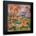 thumbnail image 1 of Renoir, Pierre-Auguste 12x14 Black Modern Framed Museum Art Print Titled - Seated Woman with Sea in the Distance 1917, 1 of 5