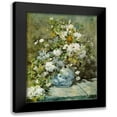 thumbnail image 1 of Renoir, Pierre-Auguste 12x14 Black Modern Framed Museum Art Print Titled - Spring Bouquet, 1 of 5