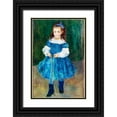 thumbnail image 1 of Renoir, Pierre-Auguste 13x18 Black Ornate Wood Framed with Double Matting Museum Art Print Titled - Girl with a Jump Rope 1876, 1 of 4