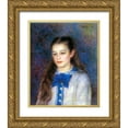 thumbnail image 1 of Renoir, Pierre-Auguste 15x17 Gold Ornate Wood Framed with Double Matting Museum Art Print Titled - Therese Berard, 1 of 4