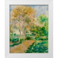 thumbnail image 1 of Renoir, Pierre-Auguste 15x18 White Modern Wood Framed Museum Art Print Titled - Autumn Landscape 1884, 1 of 4