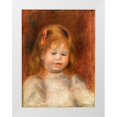thumbnail image 1 of Renoir, Pierre-Auguste 15x18 White Modern Wood Framed Museum Art Print Titled - Portrait of Jean Renoir 1897, 1 of 4