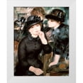 thumbnail image 1 of Renoir, Pierre-Auguste 15x18 White Modern Wood Framed Museum Art Print Titled - Two Women, 1 of 4