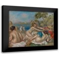 thumbnail image 1 of Renoir, Pierre-Auguste 17x15 Black Modern Framed Museum Art Print Titled - Bathers Playing with a Crab, 1 of 5