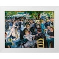 thumbnail image 1 of Renoir, Pierre-Auguste 18x15 White Modern Wood Framed Museum Art Print Titled - Dance at Le Moulin de la Galette, 1 of 4