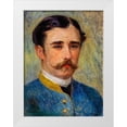 thumbnail image 1 of Renoir, Pierre-Auguste 19x24 White Modern Wood Framed Museum Art Print Titled - Portrait of a Man 1879, 1 of 4