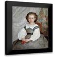 thumbnail image 1 of Renoir, Pierre-Auguste 20x24 Black Modern Framed Museum Art Print Titled - Romaine Lacaux, 1 of 5