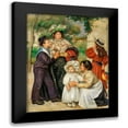 thumbnail image 1 of Renoir, Pierre-Auguste 20x24 Black Modern Framed Museum Art Print Titled - The Artists Family 1896, 1 of 5