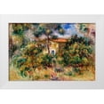 thumbnail image 1 of Renoir, Pierre-Auguste 32x23 White Modern Wood Framed Museum Art Print Titled - Farmhouse 1917, 1 of 4