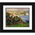 thumbnail image 1 of Renoir, Pierre-Auguste 32x26 Black Ornate Wood Framed with Double Matting Museum Art Print Titled - Fog on Guernsey, 1 of 4