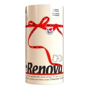 Renova Cream Paper Towel Roll 2 Ply 120 Sheets   Same Count, Now More Compact and Absorbent