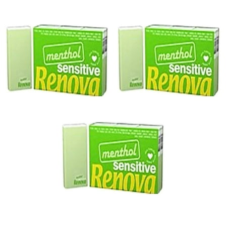 Renova Sensitive Pocket Tissues- Menthol (Pack of 3)