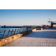 Renovated port now home to shops and cafes, Namal, Tel Aviv, Israel Poster Print by Panoramic Images 36 x 24