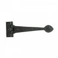 thumbnail image 1 of Renovator's Supply Black Wrought Iron Strap Hinge 10 3/16" Spade Tip Strap Gate & Door Hinges, 1 of 7