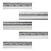 Renovator's Supply Cornice Crown Mouldings White Urethane Adams Ornate DIY Interior Design Home Decoration Ceiling Wall Border Edges 5 Pcs Total 480" L