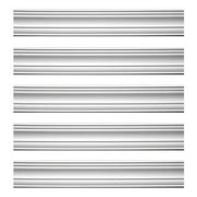 Renovator's Supply Cornice Crown Mouldings White Urethane Pas De Calais DIY Interior Design Home Decoration Ceiling Wall Border Edges 5 Pcs Total 473.125" L
