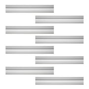 Renovator's Supply Cornice Crown Mouldings White Urethane Pas De Calais DIY Interior Design Home Decoration Ceiling Wall Border Edges 8 Pcs Total 757" L