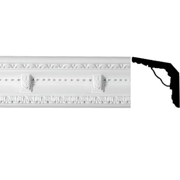 Renovator's Supply Cornice White Urethane  73 1/2" L  Lindsey Ornate