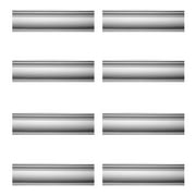 Renovator's Supply Cornice White Urethane Dunston Simple Design 8 Pieces Totaling 612" Length