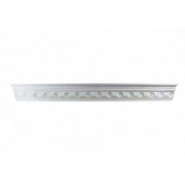 Renovator's Supply Ornate Cornice White Urethane  94 1/2" L  Golfini